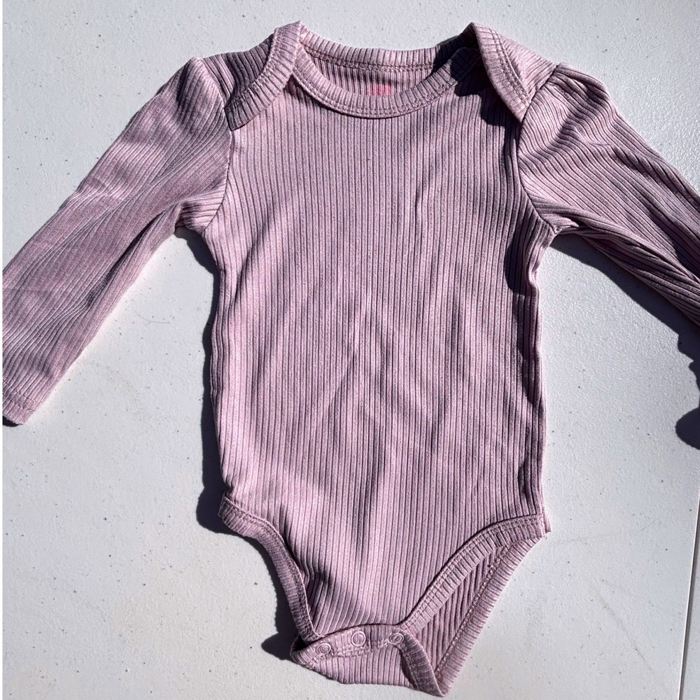 Cozy Couture Baby Bodysuit Set 6-9m Pink Purple Bamboo Tutu Floral NWT 3pc - Picture 8 of 11